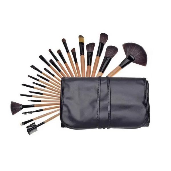 Escova New ITME Professional 32 PCs Makeup Brush Conjunto de maquiagem kit de higiene pessoal da marca de lã de lã