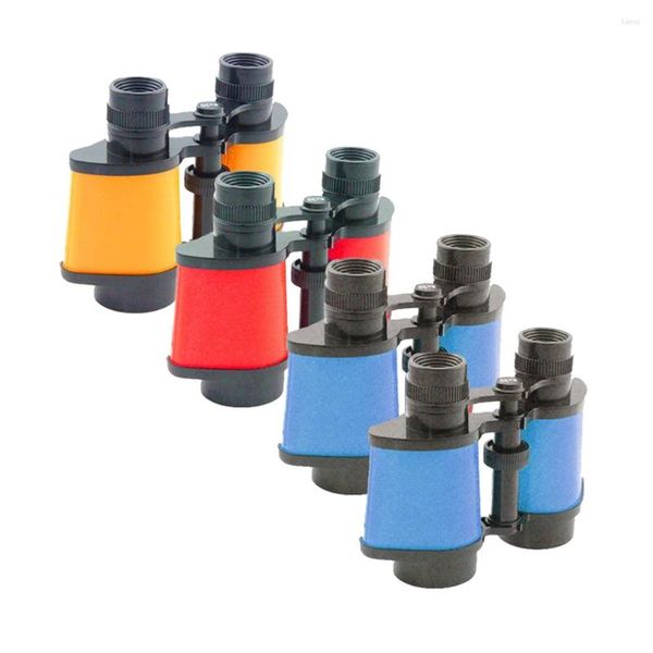 Teleskop -Kunststoff farbenfrohe achtfache Kinder Fernglas für Kinder im Freien Spielzeug im Freien (Farbe gemischt)