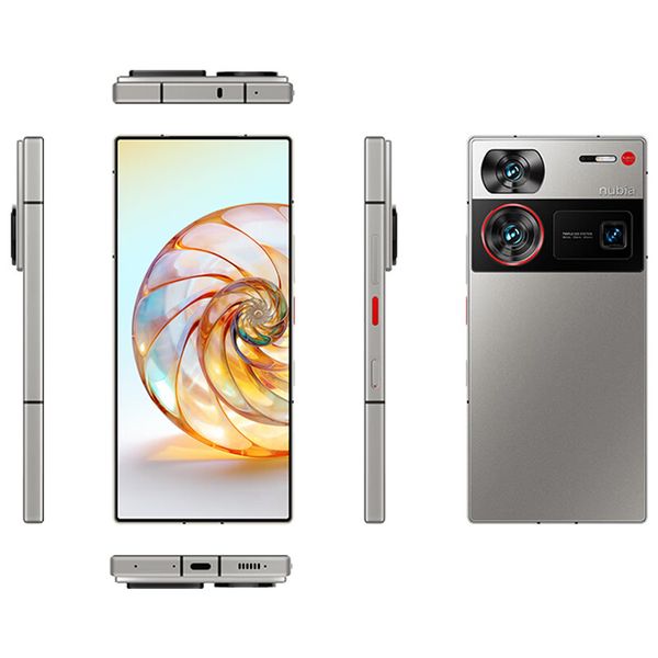 Original Nubia Z60 Ultra 5G Teléfono móvil Inteligente 16GB RAM 512GB ROM Snapdragon 8 Gen3 64.0MP OIS 6000mAh Android 6.8 