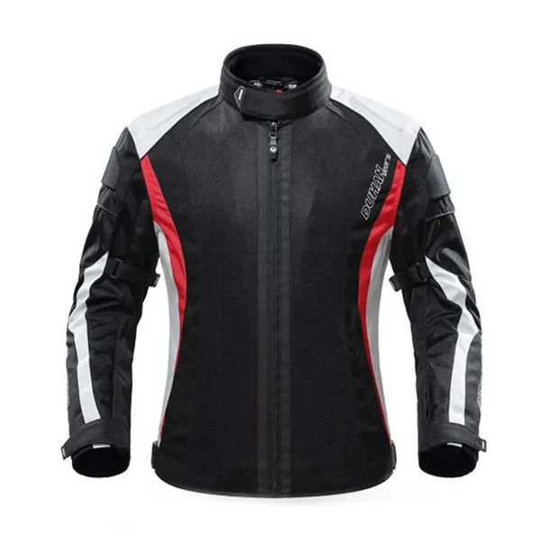 Одежда Duhan Summer Motorcycle Jacket Защитная шестерня для воздушной сетки Jaqueta Motoqueiro Moto Jacket езда езда на мужчины D215