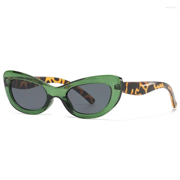 Sonnenbrille Katze Eye kleiner Rahmen für weibliche männliche Modebrillen Y2K Party Accessoires Outdoor Gafas de Sol Para Hombre