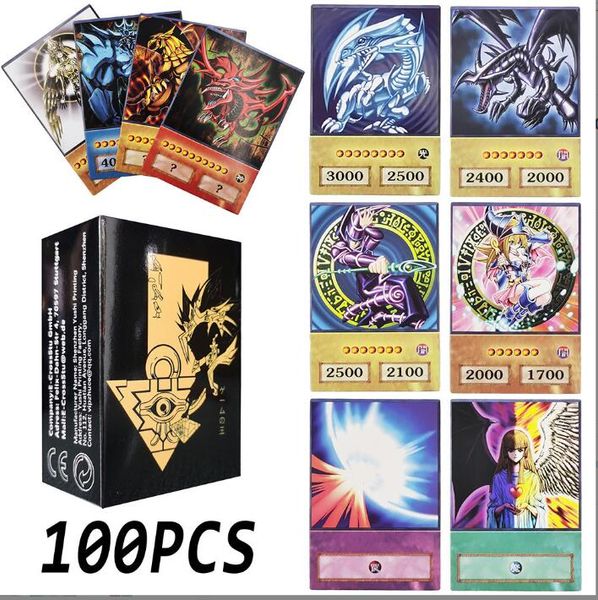 Kartenspiele yu-gi-oh diy karten duell monster arc blauäugige weiße dragon dunkle Erzmage 100 Drop Lieferung otl3o