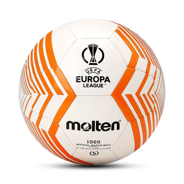 Bolas de futebol originais fundidas tamanho 5 4 TPU MATERINAÇÃO MAQUE MACHINE Postura de futebol jogo da liga Futbol Topbol 231220