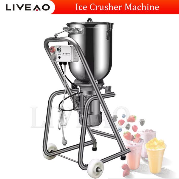 Handelsüblicher Hochleistungs -Edelstahl -Eismixer Smoothie Fruchtsaftmixer Mühle Elektro