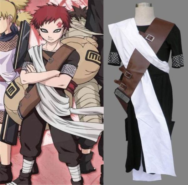 Sabaku no Gaara Cosplay Costume Halloween Fostumes012348086517