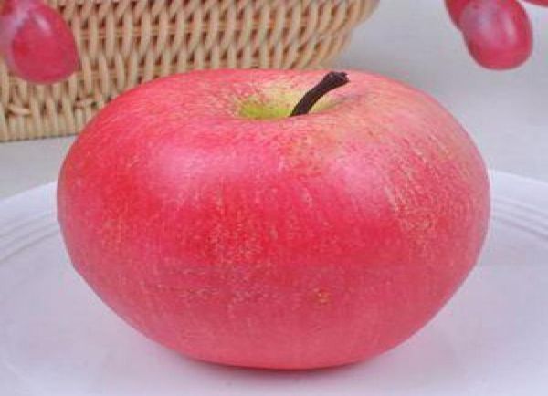 Whole2016 Novo decoração de decoração de casa de chegada Fake maçã de maçã Modelo de frutas de cozinha festas decorativas de maçã verde vermelha 97168746197