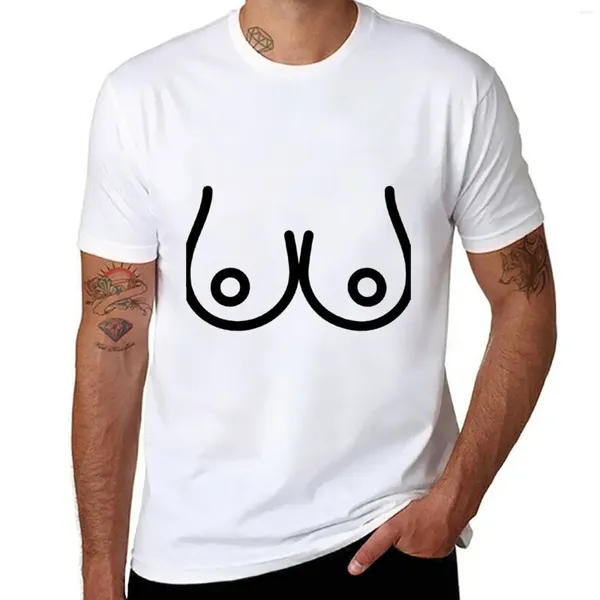 Herren-Poloshirts „Great Tits Free Boobs“-T-Shirt, T-Shirts, Man Edition-T-Shirt, Schweiß, lustige Herren-T-Shirts für große und große Männer