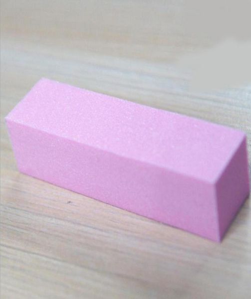 Pink Form Nagelpuffer Datei für UV -Gel White Nail File Puffer Block Polish Maniküre Pediküre Schleifen Nagelkunst Tool69939482968439