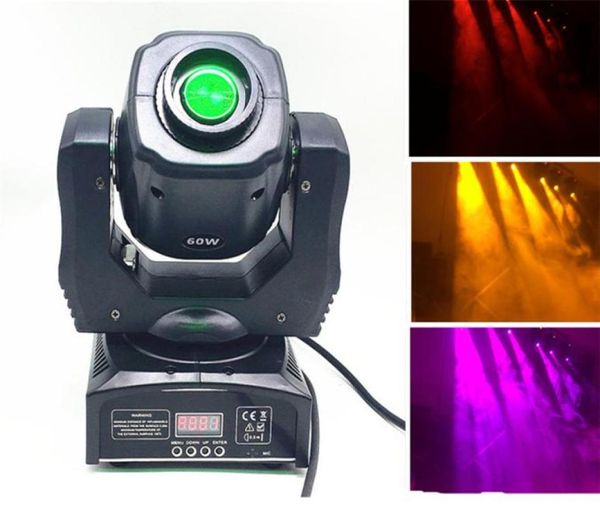 60 Вт светодиодный прожектор с подвижной головкойUSA Luminums DJ Beam Light Led Gobo с движущимися головками, супер яркий светодиодный прожектор для DJ4920599