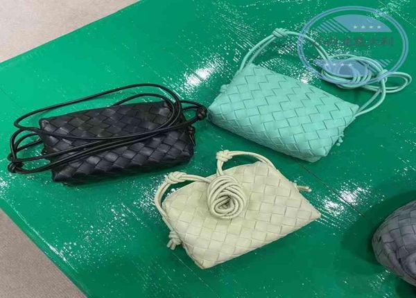 Venetas Handtaschen Designer von Dragon Little White Italien Jodie kleine gewebte Schleife Soft Bag Messenger7130092