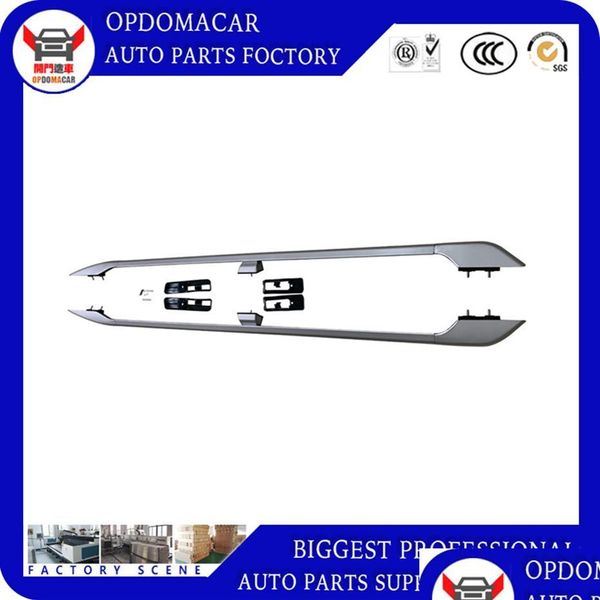 Travel-Straßenprodukt hochwertiger Aluminiumlegierungschraube Installieren Sie Seitenschiene Dachregal für Pajero V73 V97 1997-2726 Drop Lieferung A DHGTX