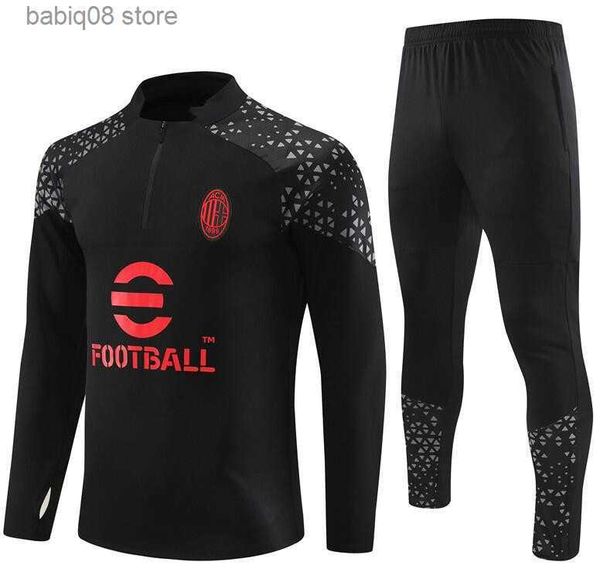 Футболки для болельщиков 22 23 24 AC maglia Training Survetement Camiseta Chandal Kit 21/22 Спортивный костюм Inter Football Milan для мужчин и детей uomo Calcio Squitude Jogging