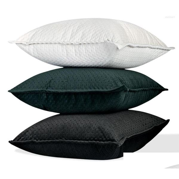 Подушка/декоративная подушка, подушка, чистый серый, оранжевый, зеленый, черный, декоративная подушка/чехол Almofadas 30X50, 45, 50, 55, 60, однотонный Er Dheim