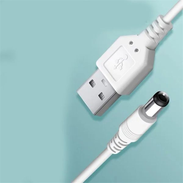 Nagellampenladekabel -Lüfter USB -Lautsprecher Weiß, Computer Kühlkörper DC5.5.2.1