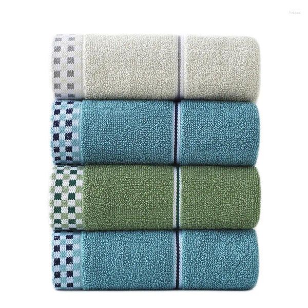 Asciugamano 1 pezzo da bagno per la casa 34x75 cm set da bagno per mani morbido assorbente in cotone per il viso asciugamani da doccia bianchi