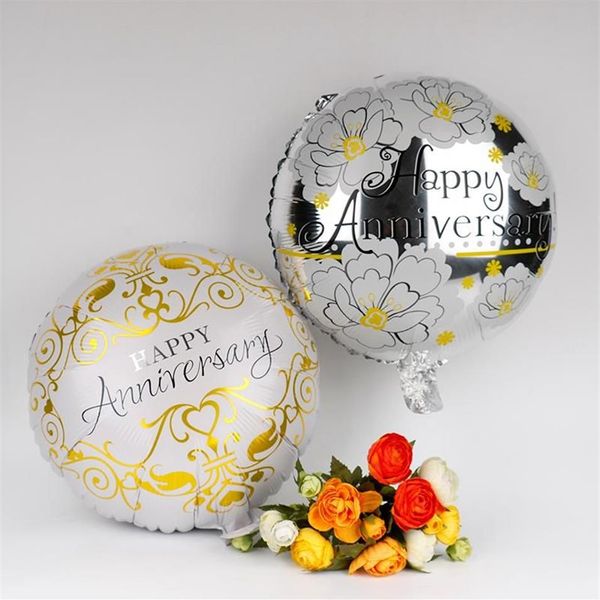 1pc da 18 pollici di decorazione familiari Love Gift Air Air Balloon Anniversary Happy Balloon Festival Party Supplies310Y