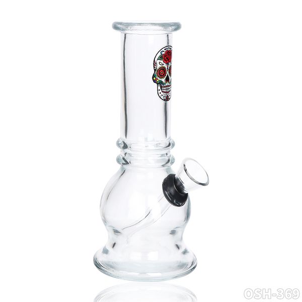 150mm nargile düz tüp mini su boruları küçük yağ dab teçhizatlar eklem cam beher bongs ile sigara borusu