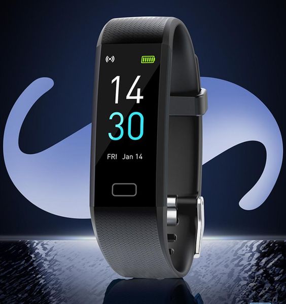 MATHE MENS S5 Smartband Watch Women Bluetooth Relógio Coração Freqüência Coração Pressão Monitorando Tracker de Fitness Pulseira Smart Bracelet1786844