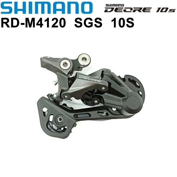 Shimano Deore RDM4120 SGS Derariller posteriore Ombra di trasmissione 2x10s Biciatura Mountain Bike 10S 10V 11S 231221
