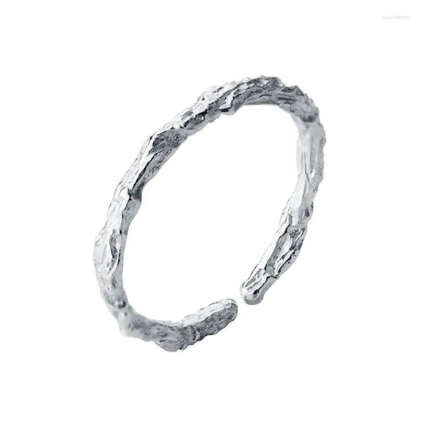 Anelli a grappolo Ramo Gioielli in argento sterling 925 Vintage regolabile aperto per donna Ragazza regalo quotidiano