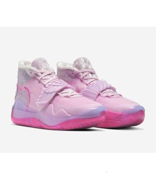 Shoes Pink KD Aunt Pearl Kevin Durant 12 Trainers Designer Sports Zapatos Chaussures Basketball4539783