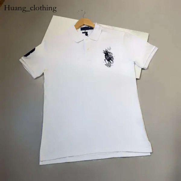 S Designer Tops Uomo Paul Magliette Big Horse America RL Ricamo Donna Lettera 3 T-shirt Stampa Polo Estate Casual 300