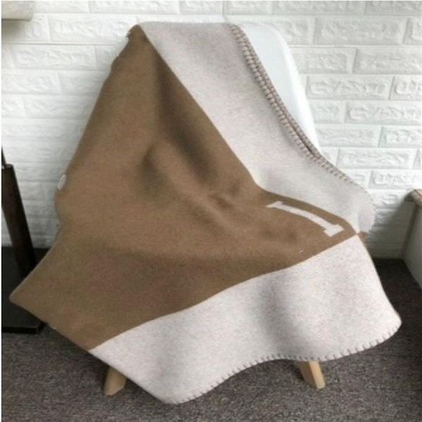 Одеяло HENGAO, толстый домашний диван, продажа верблюжьего цвета, большой размер 145-175 см, шерсть хорошего качества, 5 цветов, 255v