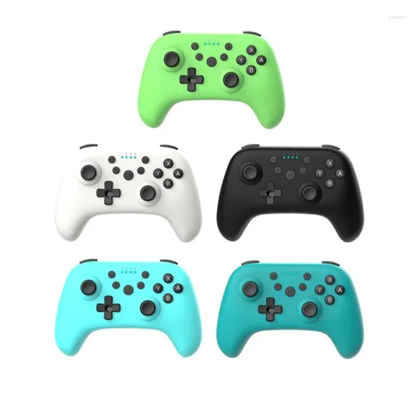 Controladores de jogo Mini controlador sem fio Bluetooth para Switch / OLED / Lite Games Handle Joystick com NFC e função de despertar