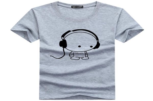 Top Qualität T Shirts Mode Headset Cartoon Gedruckt Casual T Shirt Männer Marke T-shirt Baumwolle T Shirt Plus Größe 5XL3548440