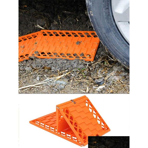 Travel Roadway-Produkt Traktionsstafe Offroad Auto Rad Anti-Skid-Pads Extraktionsmatten für Fahrzeuge SK in Schlammsand und Schnee 2 Packung oder Dhavw