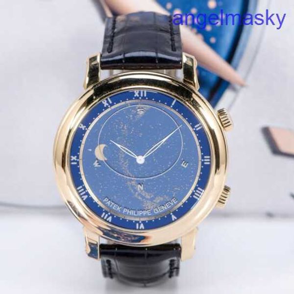 Роскошные мужские часы Patek 5102j, суперкомплексная функция, хронометр, серия 43, автоматические механические наручные часы Star Sky