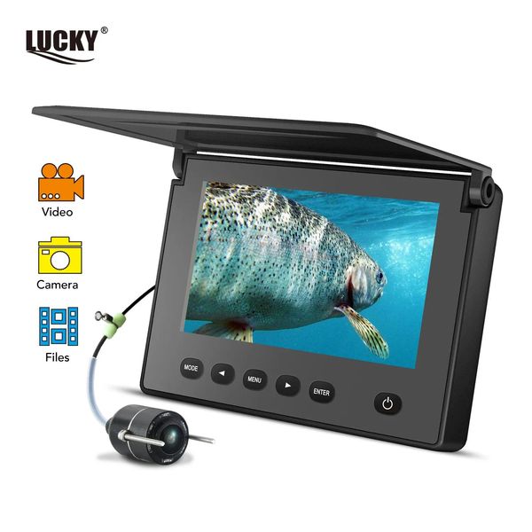 Подводный эхолот Finder, камера для рыбалки, камера ночного видения для подледной рыбалки, 4,3-дюймовый ЖК-монитор, спортивная видеокамера, подводная камера