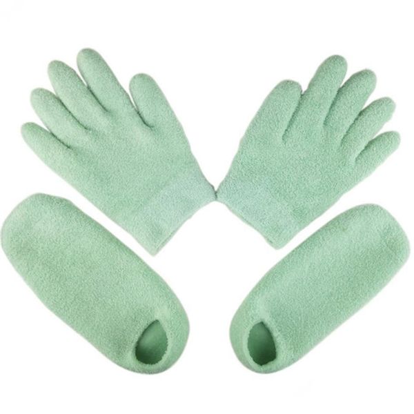 Fußpflege Lavendel Ba Öl Peeling Maske Handschuhe Spa Gel Socken feuchtigkeitsspendende Hand Füße Schönheitsile Socken Calcetin de para Drop Lieferung Dh6fz