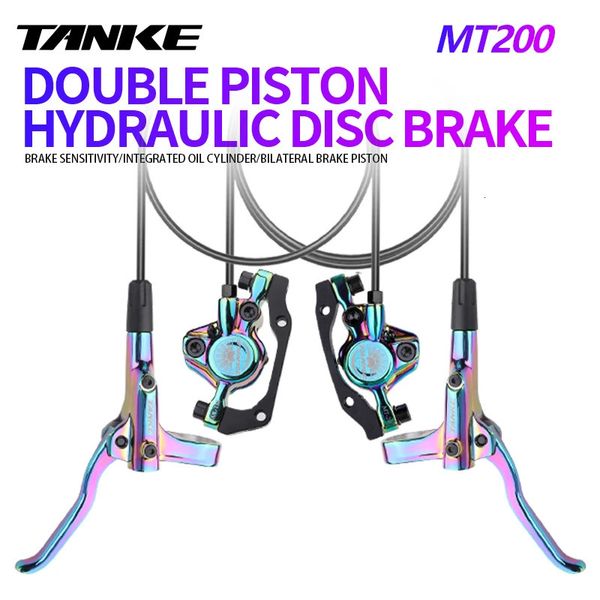 Tanke MT200 Gike Hydraulic Disc Brake Mtb BL BR 8001600 мм велосипед 2 поршень 3 пальчика.