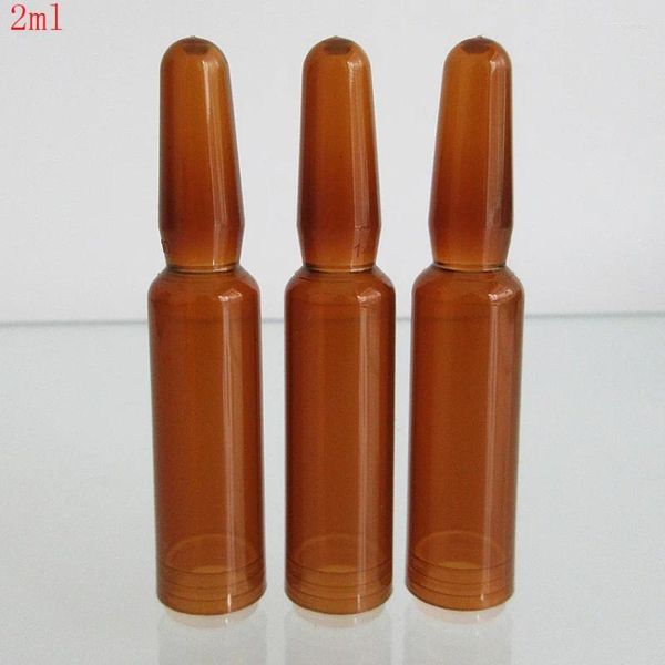 Depolama Şişeleri 1100pcs Güzellik salonu 2ml ampoule pp plastik serum konteyneri kozmetik makyaj göz kremi kehribar şişe esas için