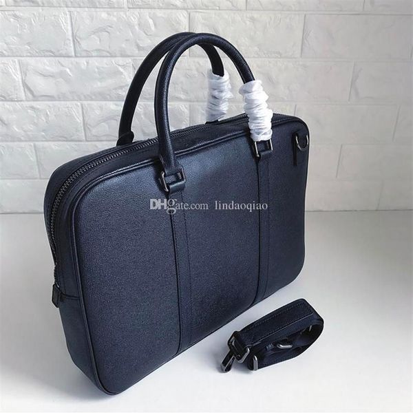 B Brand Mens Business Business Leather Mens Bag de documentos de alta qualidade Men Borda de designer Brand Brand 197f