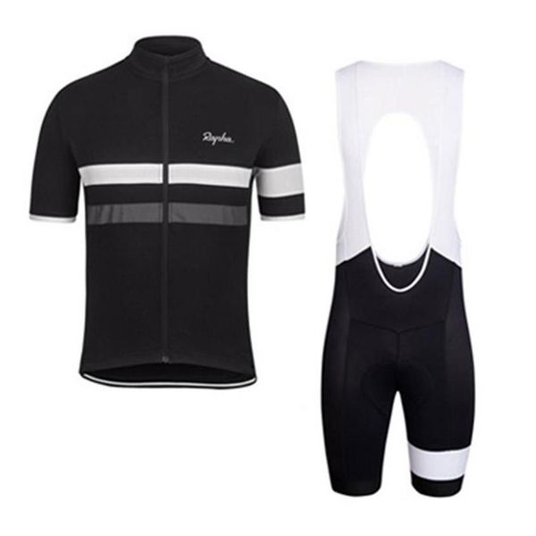 2019 Rapha Summer Herren Kurzarm Radfahrrad Bike Wear Kleidung Bib Set MTB Uniform Pro Radsportradtrad MAILLOT CULO260R