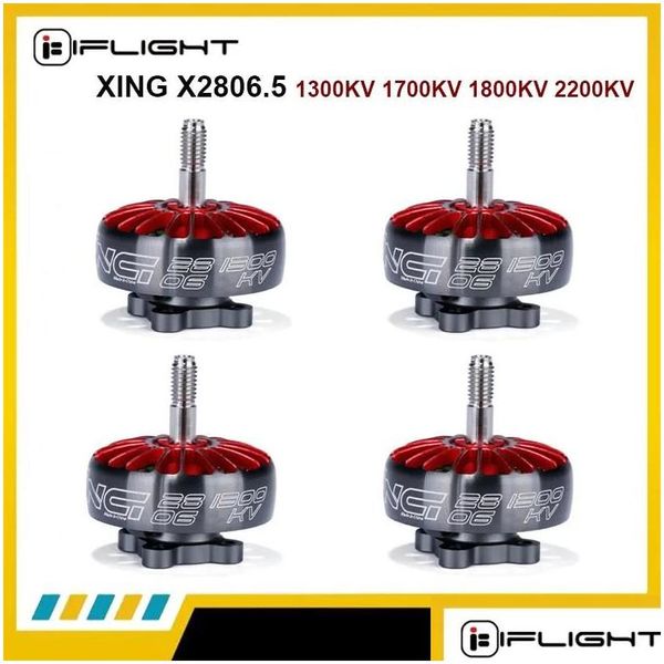 Accessori droni iflight Xing X2806.5 2806 1300KV 1700KV 1800KV 2200KV Motore senza spazzole 26s per elicola con cornice FPV da 78 pollici RC RC DH1QK