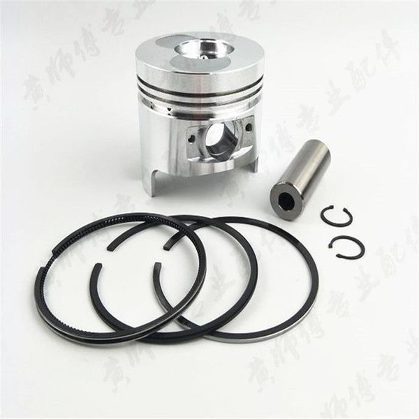 Kit de pistão 70mm para motor diesel chinês 170f kolben w anel clipe pino leme kama kipor parts294w