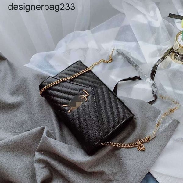 Bolsa Flap Classy Chain Classic Tassel Lady Yslsbag Senhoras Bolsa Satchel Designer Paris Marca Ombro Siant Lourent Mulheres Na Moda Couro Vers A48D