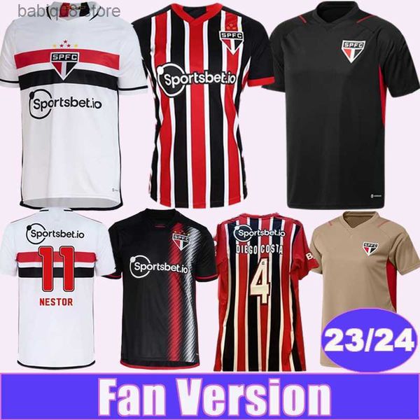 Fans Tops Tees 23 24 Sao Paulo Arboleda Herren Fußballtrikot