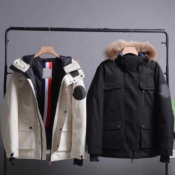 DOWN DOWN PARKAS IL CANADA FASHIO OUTDOOR INVERNO OUTDOOR CAMPO DI MARCHIO PER UOMINO E DONNA CASCULA CASTALE MOCCATTA DI MOUPPI