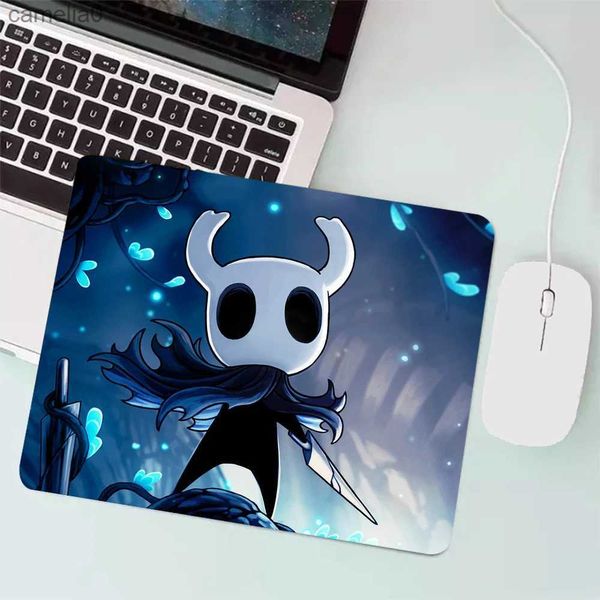 Mouse Pads Bilek Rests Hollow Knight Küçük Oyun Mouse Pad PC Oyun Klavye Mousepad Bilgisayar Ofisi Mouse Mat Dizüstü Dizüstü Halı Anime Mause Pad Mass Matl231221