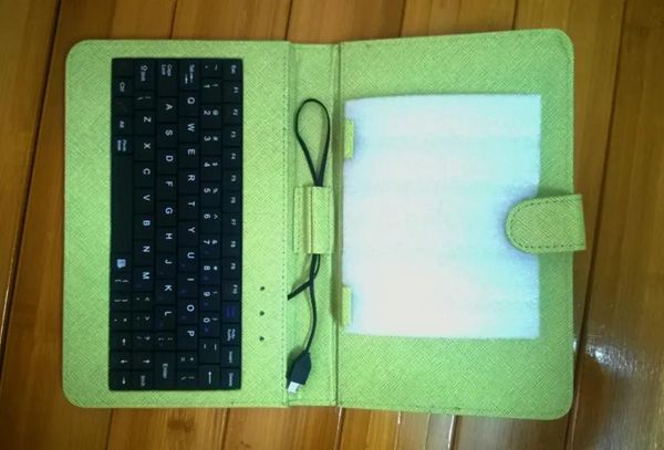 Taschen 7/9 -Zoll -Tablet PC PU Leder -Tastaturstand Hülle für 7/9 -Zoll -Kinder Tablet PC Q88 A33 7 