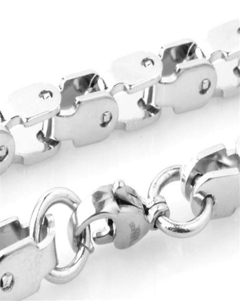 2019 novíssimo 5mm 1832 polegadas de aço inoxidável Motocicleta prateada Chain Chain Chain Colar para homens homens meninos presentes278676810764576220