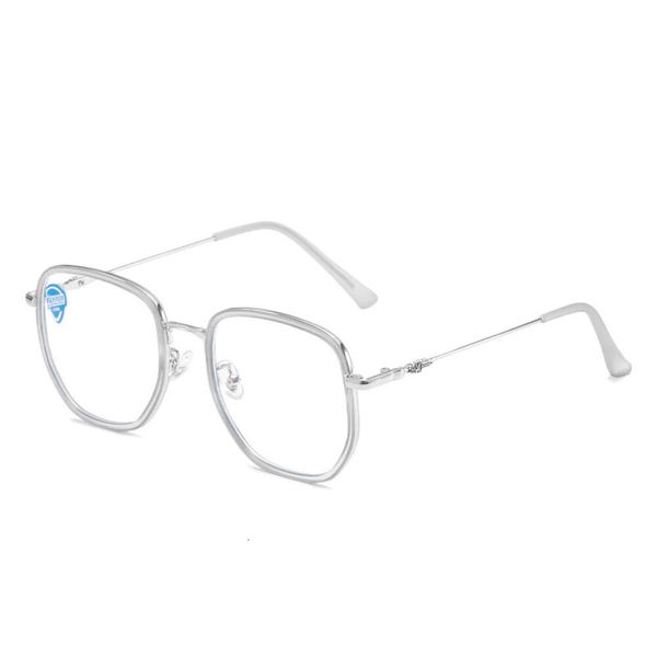 CH Cross Sonnenbrillen Frames Designer Luxuschromes Frauen Neue Antiblau -Licht -Brillen Herren Großer Rahmen optisch ausgestattetes Myopia Herz 2024 Hochqualität 9 kW7
