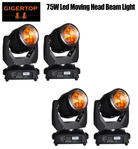 Tiptop 75W LED Beam Moving Head Light Tyanshine Ledgobo Wheelsdj Light8 Prismen Discoclub Spot Strahl Waschbewegungskopf x 45761864