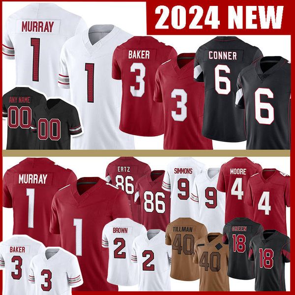 Großhandel 1 Kyler Murray 3 Budda Baker Fußballtrikot