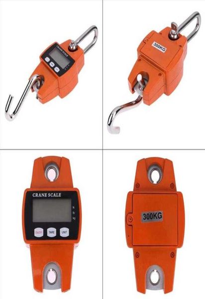 300 kg Scala della gru LCD Digital Electronic Heavy Duty Hanging Hook Scala di pesi 2109276995241