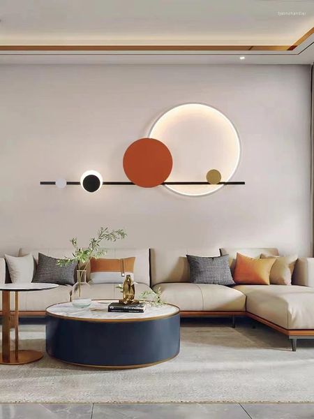 Duvar lambaları Modern Art Deco Led Lambası 3000K El Salonu Fuaye Restoran Aydınlatma Accans Koridor Koridor Atmosfer Damla